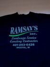 Ramsays Cemetry Landscape Contractor Bristol Rhode Island Sweatshirt Size Large