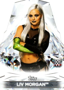 2021 Topps WWE Womens Division Diamond Cuts Die-Cut Insert #DC-7 LIV MORGAN  - Picture 1 of 1