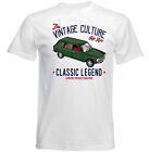 Vintage French Car Peugeo 204 Break - New Cotton T-Shirt