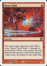 Mana Clash 9th Edition HEAVILY PLD Red Rare MAGIC THE GATHERING CARD ABUGames