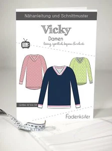 Schnittmuster Fadenkäfer Vicky Damen - Bild 1 von 6