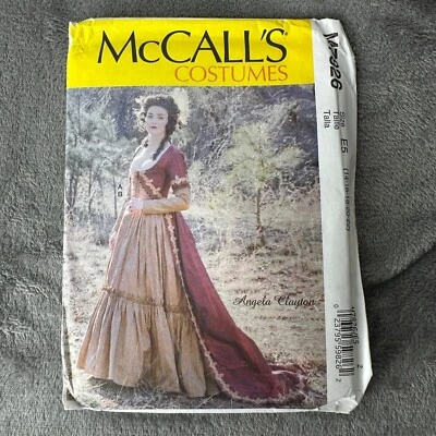 McCalls M7826 Costume Pattern Angela Clayton Renaissance Dress Size 14 22 Uncut - Image 1 of 4