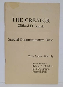 THE CREATOR by Clifford Simak. **SIGNED** 1/460 Commemorative Worldcon 1981  - Bild 1 von 4