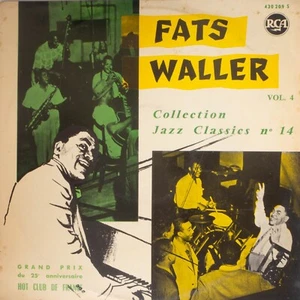 FATS WALLER - Vol. 4 - Vinyl LP - RCA - 1956 - VG FREE POSTAGE (804) - Picture 1 of 3