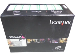 Lexmark X792X4MG X792X2MG X792X1MG Magenta Extra High Yield Toner Cartridge OEM - Afbeelding 1 van 1