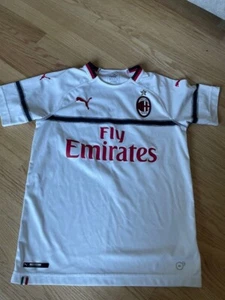 AC Milan Puma Jersey - Authentic, Boys XL - Picture 1 of 4