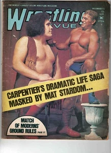 Dec 1973 Wrestling Revue Magazine Andre the Giant WWF Rookie Season - Picture 1 of 2