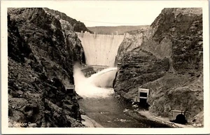 Boulder Dam, Real Photo RPPC postcard UNPOSTED - Picture 1 of 2