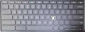 Lenovo Chromebook Yoga C630 BLUE SINGLE KEYBOARD REPLACEMENT KEYS KEYCAPS - Picture 1 of 5