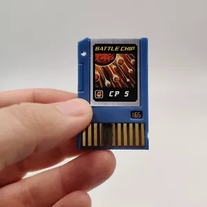 MISC - MegaMan Battle chip/Battlechip CP 5 #165 - Untested - Picture 1 of 2