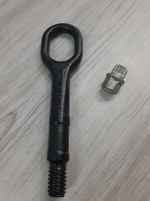 VOLKSWAGEN JETTA 2006-10 GANCHO DE PERNO DE REMOLQUE DE EMERGENCIA y terminal de bloqueo antirrobo OEM Foto 1 de 4