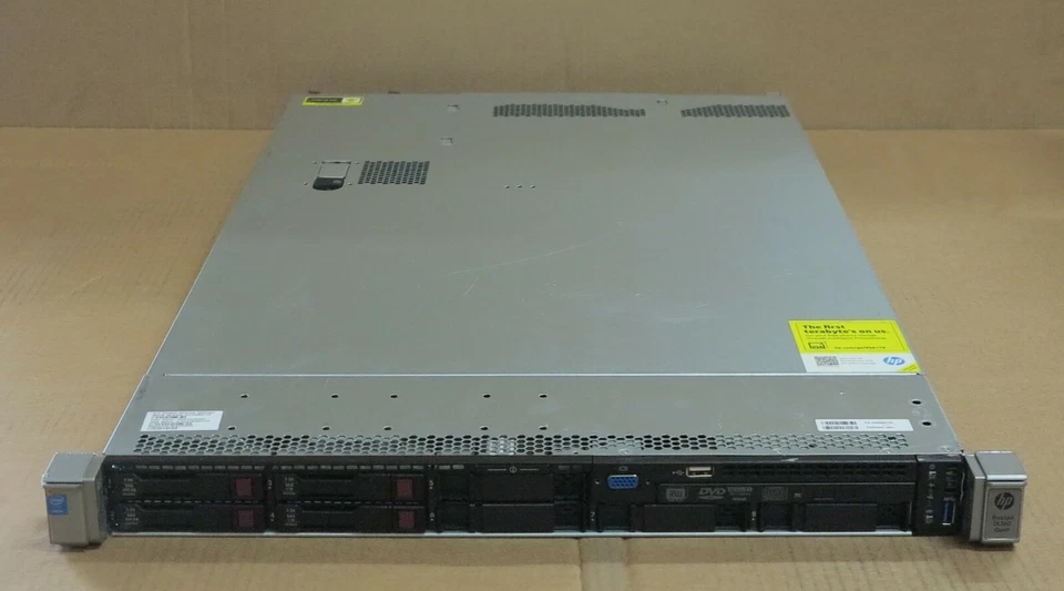 HP ProLiant DL360 Gen9 E5-2620v3 2.4GHz 48GB RAM 3TB HDD P440AR/2G 1U Server - Image 1 of 3