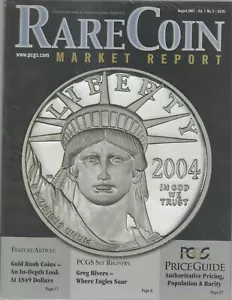 Informe de mercado de monedas raras PCGS AGOSTO 2007 volumen 1 número 5 - nuevo - Imagen 1 de 1