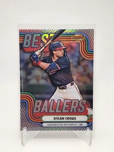 2024 Bowman's Best Baseball #BB-9 Dylan Crews Best Ballers Refractor - Picture 1 of 2