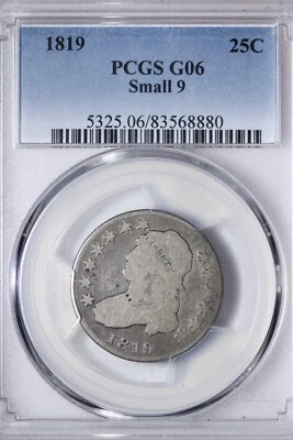 Cuarto busto pequeño 9 tapas 1819 graduación profesional G6 G06 JCEU Foto 1 de 3