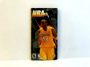 NBA 07 PSP MANUAL ONLY Authentic Insert - Picture 1 of 2