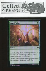 MTG Origins Foil: Aerial Volley (Nrmt Green) - Picture 1 of 2