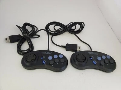 2 NEW  SuperPad 8 P-400 Controller Gamepad for Sega Saturn #40K - Image 1 of 4