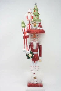 Holly Adler Hollywood Nutcracker Kurt Adler Christmas Decorations Red White Tree - Picture 1 of 4