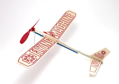 NIB 17" Flying Machine Balsa Wood Model Airplane Kit Guillow's GUI-75 - Image 1 of 4