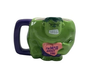 Zak Designs HULK Ceramic Chibi Mug VALENTINE 2024 "I am Mad for You" - Picture 1 of 11