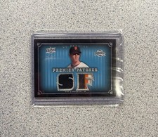 2008 Upper Deck UD Premier Tim Lincecum Game Used Patch /75 Giants CY YOUNG RARE