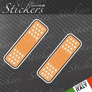 2 adesivi auto moto JDM sticker bomb Cerotto small stickers bomb - Picture 1 of 1