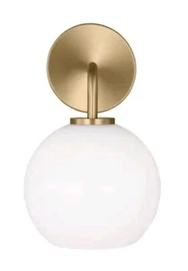 Orley 6.25 in. 1-Light Satin Brass - Bild 1 von 2