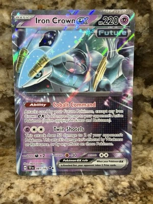 Iron Crown ex - 081/162 - SV05: Temporal Forces Holo - NM/M - Image 1 of 2