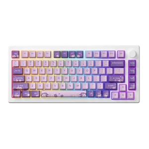 Akko MOD007-HE PC Purple Melody Tastiera Magnetica, QWERTY US, Giallo - Foto 1 di 7