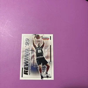 Tim Duncan 2000-01 Fleer Premium Rewind 99 # 8 of 40RN - Picture 1 of 2