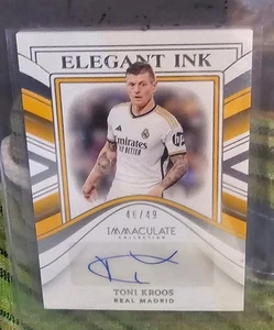 2023-24 Panini Immaculate Collection Elegant Ink Toni Kroos /49 - Bild 1 von 2
