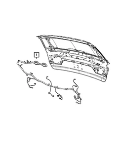 Genuine Mopar Lift-Gate Wiring 68343604AD - Picture 1 of 1