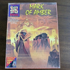TSR 2513 Mystara Mark of Amber Dungeons & Dragons Box Set w/ Map, Book, CD - Picture 1 of 15