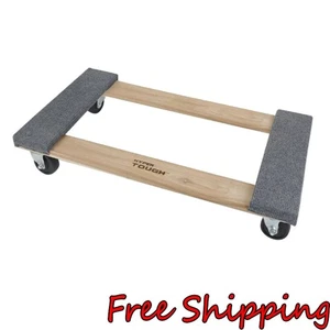 Carrello mobile in legno leggero portatile 30 pollici carrello mobile 660 libbre carrelli - Foto 1 di 11