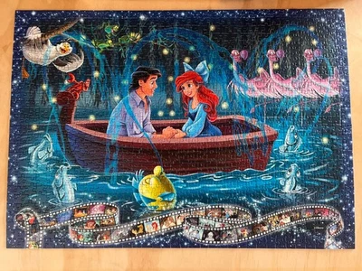 Ravensburger Disney Moments 1989 Little Mermaid 1000 Piece Jigsaw Puzzle - image 1 of 4