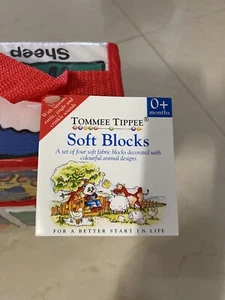 tommee tippee Soft Blocks O Months + - Picture 1 of 3