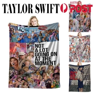 Taylor Swift Flannel Blanket Throw Napping Bedding Bed Sofa Soft Christmas Gift - Picture 1 of 23