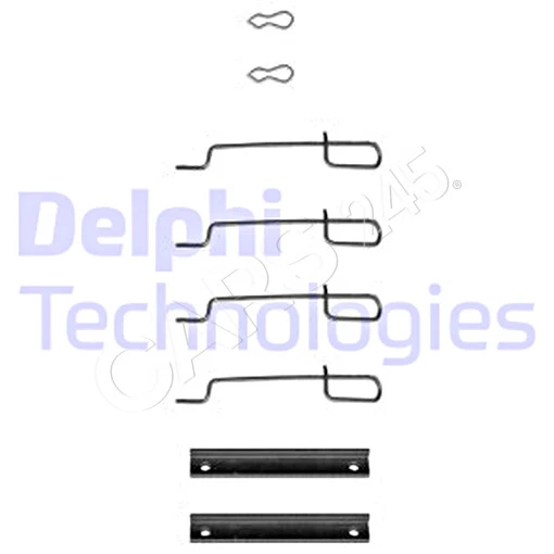 DELPHI Kit Accesorios Pastillas Freno Disco Para PEUGEOT CITROEN 205 Caja II 4427.26 Foto 1 de 1