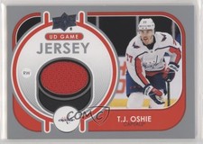 2021-22 Upper Deck Series 1 UD Game Jersey TJ Oshie #GJ-TO