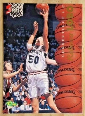 1995 CLASSIC 5-SPORT REBECCA LOBO ROOKIE CARD#42 NM-MT LIBERTY COMETS SUN UCONN - Image 1 of 2