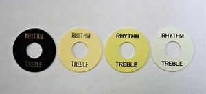 Placa posterior del interruptor de palanca de ritmo y agudos (LP, etc.) - Crema o negro - Imagen 1 de 3