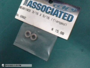 NEW Ball Bearings 3/16x5/16 Flanged suit Team Associated Parts #6902 - Picture 1 of 1
