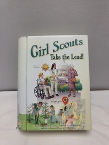 Vintage Girl Scouts Take the Lead Collectible Tin 1980's Era - Picture 1 of 7