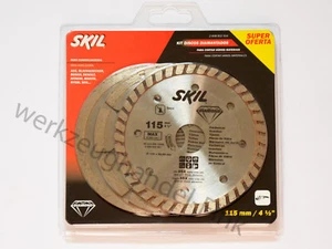 SKIL / BOSCH 3x Diamanttrennscheibe 115mm x 22,23mm Beton Keramik Granit ... - Bild 1 von 4