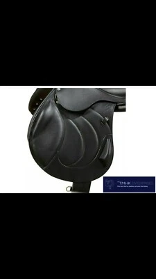 NUEVO SILLÍN INGLÉS CABALLO CONTACTO CERCANO, TAMAÑO DE SALTO 15" A 18" Foto 1 de 2