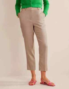 BNWT Boden Kew Linen Trousers Sz 14 R , Rope - Picture 1 of 6