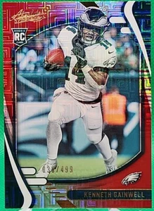 2021 Absolute Kenneth Gainwell RC #139 Red Mojo 38/499 - Picture 1 of 2