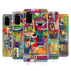 Head Case Designs Aztec Cat Soft Gel Case For Samsung Phones 1