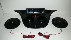 Yamaha DRIVE G29 Golf Cart Stereo Radio system DASH MOUNT Console with speakers! - Picture 1 of 6